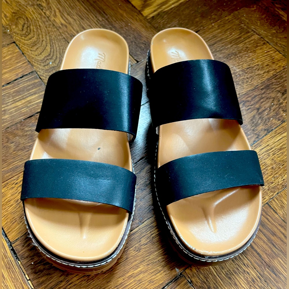 Madewell Charlie Double Strap Slide